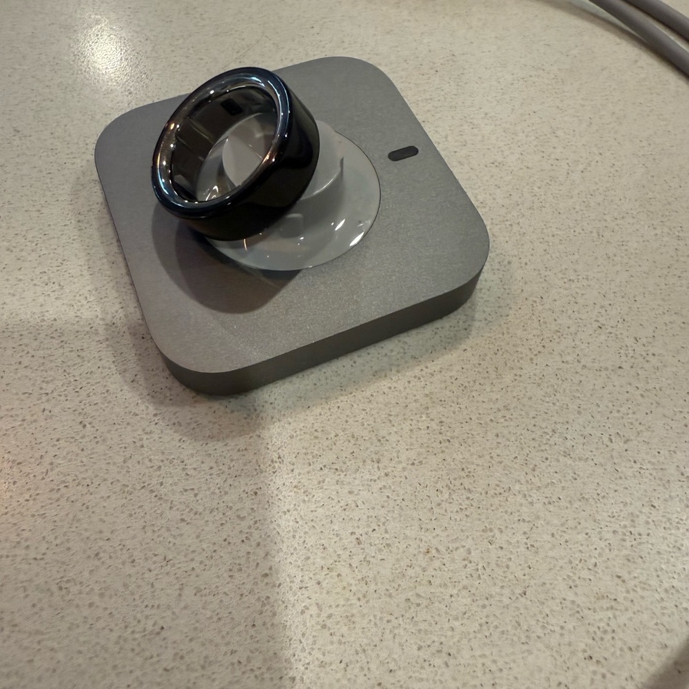 Oura Ring Size 7 In Black - Used For A Month